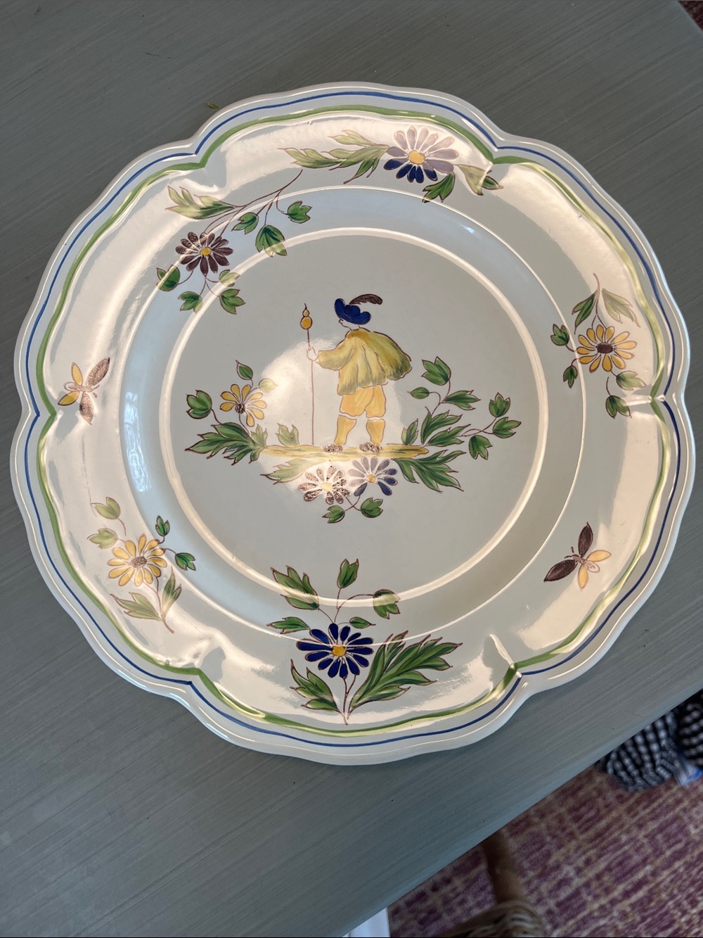 Longchamp  Decorative Plate 10.25 inches